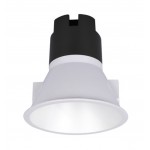 Foco Downlight LED COB Fijo Redondo Ø109mm 12w Konic NIKE XL, Blanco, Negro, Gris, Rojo ó Dorado